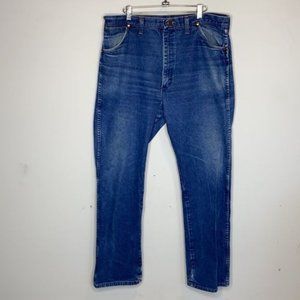 Vintage Wrangler Cowboy Cut Original Fit Jeans: Size 38x34